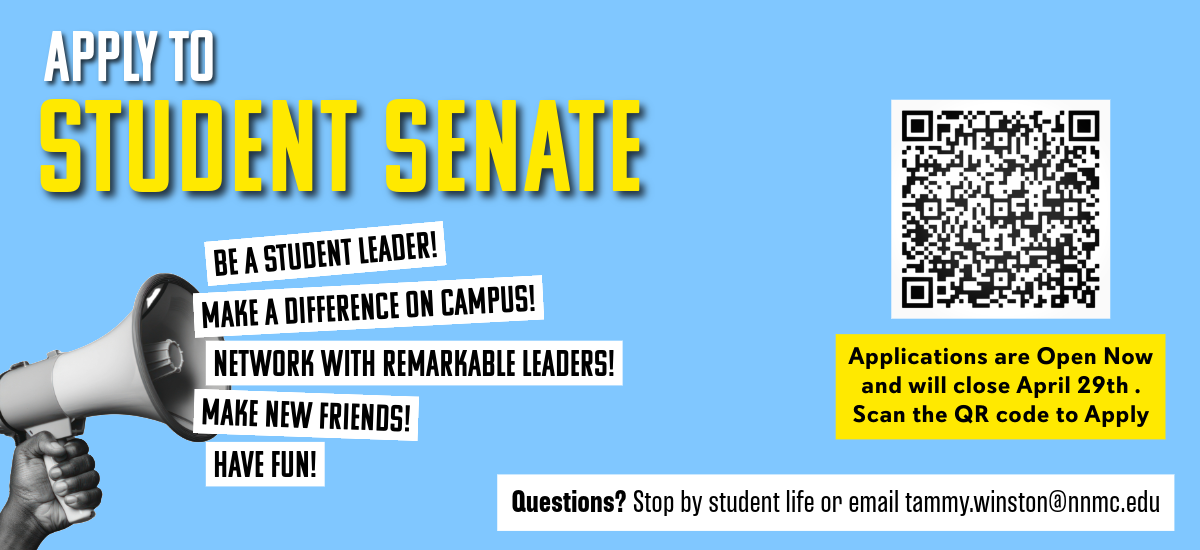 2025 Student Senate Application announcement